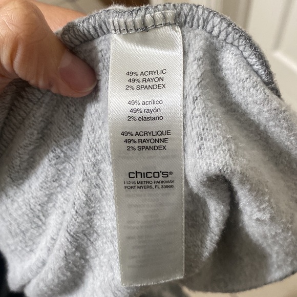 Thermal Turtleneck Sweater w/ Pockets! - Chico's - Women's M - Picture 7 of 8